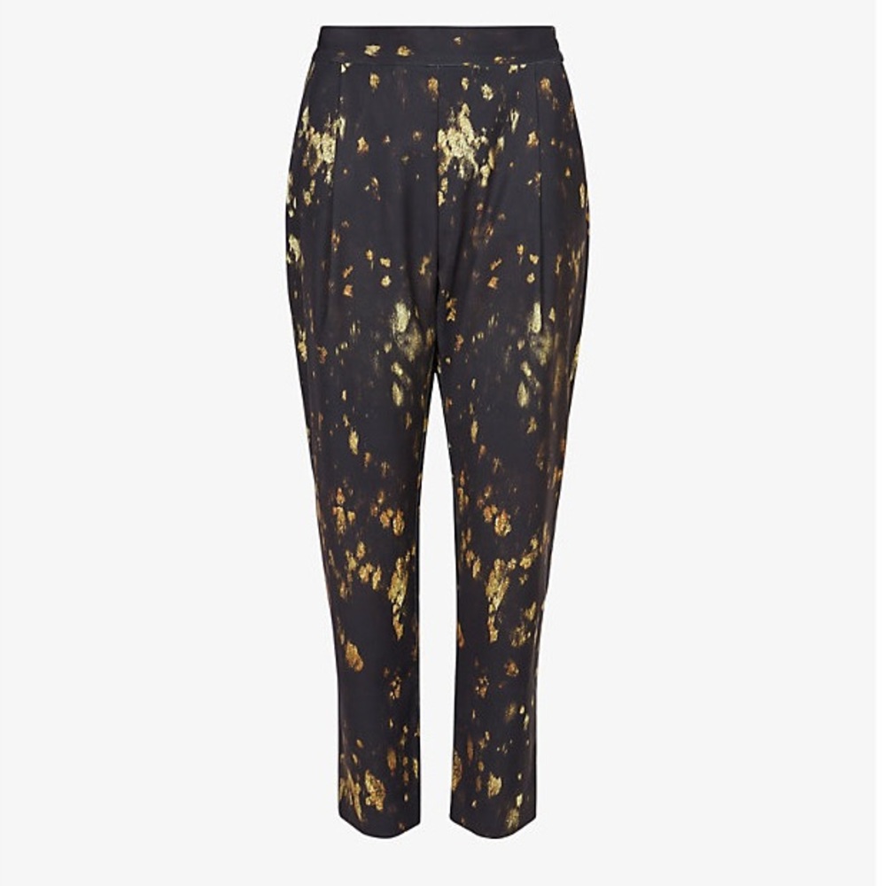 ALLSAINTS Aleida Ronnie Mid-Rise Trousers, US4, NWOT
